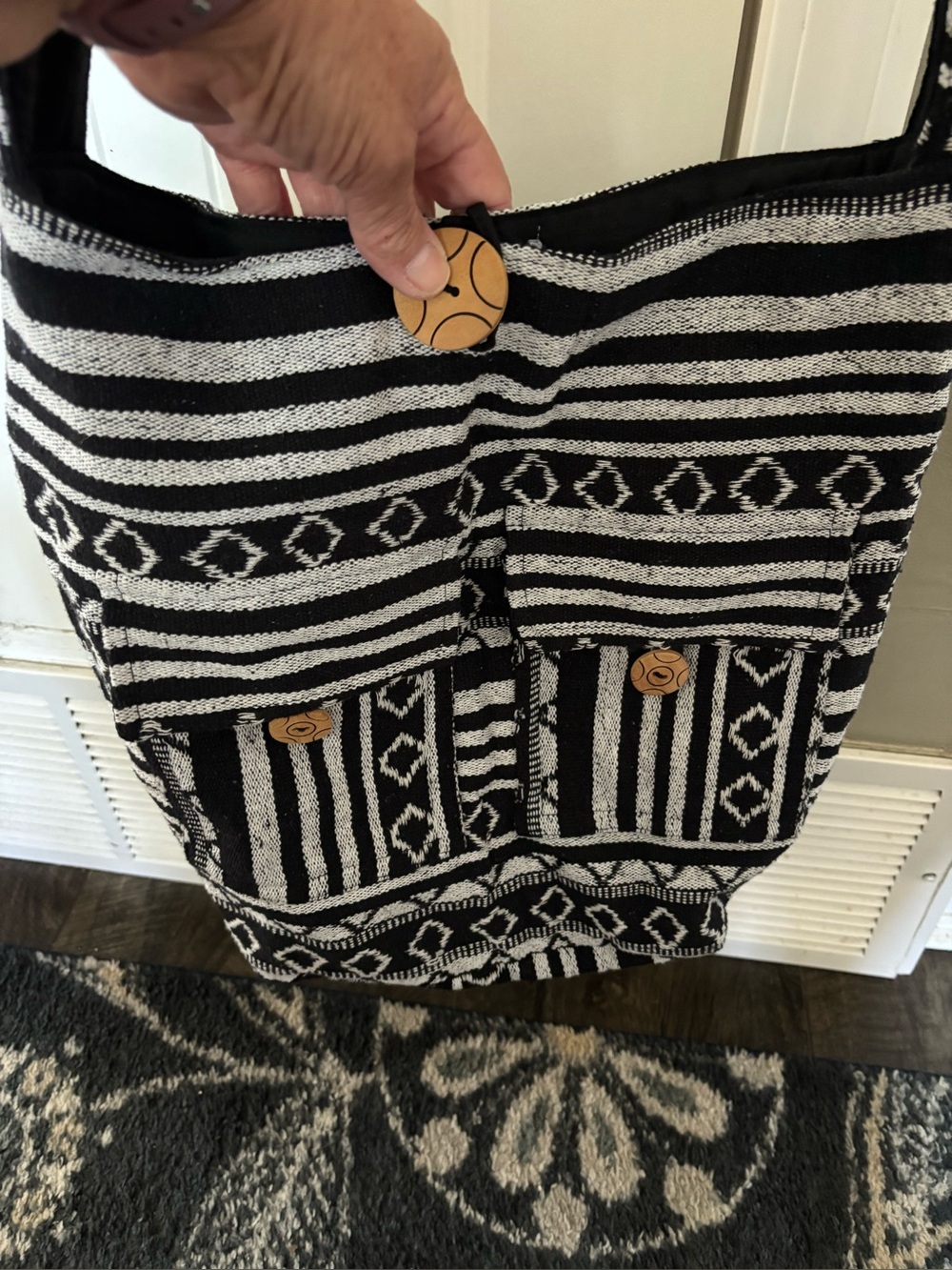 Women’s Crossbody Hobo Handbag Tribal Handmade NWOT